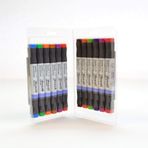 Kuretake Zig Kurecolor Twin Ws 12'li Marker Seti - Brillian