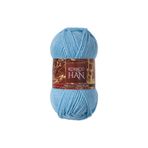 Kürkçü Han Dekor İpi Açık Mavi 100g 100m Akrilik İp | Punch, Çanta, Sepet, Dekor ve Amigurumi İçin Örgü İpi