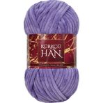Kürkçü Han Kadife 100GR 95MT Örgü Ipi - Lavanta