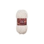 Kürkçü Han Kadife Örgü İpi 100gr %100 Polyester Yumuşak Pofuduk Fildişi