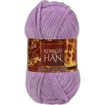 Kürkçü Han Kadife Örgü Ipi 50GR %100 Polyester Yumuşak Pofuduk Koyu Lila