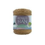Kürkçü Han Premium Makrome Ipi 3mm 200gr 120m, %85 Rejenere Pamuk Örgü Ipi - Açık Kahverengi