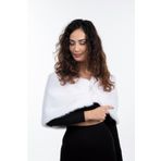KürkZone Kadın Gelin Abiye Kürk Etol Bolero