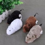 Kurmalı Fare Kedi Oyuncağı Peluş Oyuncak