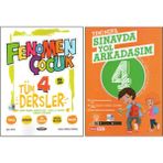 Kurmay 4. Sınıf Tüm Dersler+Kırmızı Beyaz Sınavda Yol Arkadaşım (2 Kitap)