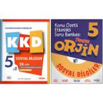 Kurmay 5.Sınıf Kkd Sosyal Bilgiler+ Orjin Sosyal Bilgiler Soru Bankası (2 Kitap)