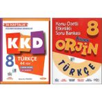Kurmay 8. Sınıf Kkd Türkçe+Orjin Türkçe (2 Kitap)