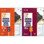Kurmay 8.Sınıf Kurumsal Matematik Yaprak Test +Kurmay Paragraf Yaprak Test (2 Kitap)