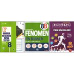 Kurmay 8. Sınıf Kurumsal Yaprak Test+Fenomen 8B+Newton Kondisyon Fen Bilimleri (3 Kitap)