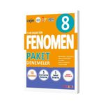 Kurmay 8. Sınıf Tüm Dersler Paket Denemeler (10 DENEME) - Fenomen Okul Yayınları