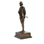 Kurmay Albay Atatürk Heykeli Biblo - Büyük Boy (21 cm)