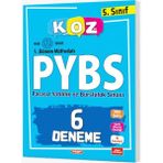 Kurmay Yayınları 5.Sınıf 1. Dönem Koz PYBS 6 Deneme 2023