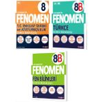 Kurmay Yayınları Fenomen 8. Sınıf Fen Bilimleri - B + Türkçe - B + Inkılap Tarihi