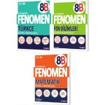 Kurmay Yayınları Fenomen 8. Sınıf Matematik - B + Fen Bilimleri - B + Türkçe - B