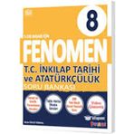 Kurmay Yayınları Fenomen Okul 8. Sınıf Inkılap Tarihi ve Atatürkçülük Soru Bankası / 9786057790880 - Tekil Ürün
