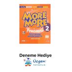 Kurmay Yayınları More And More 2 Sınıf English Fenomen Test Book Worksheets Üçgen 1 Adet Deneme Hediye