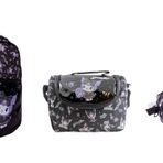 KUROMİ Görselli Okul Sırt Çantası 2734 Lila Siyah (3 LÜ SET)
