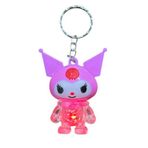 Kuromi Işıklı Anahtarlık Olg-366-Pembe