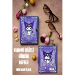Kuromi Kilitli Defter 80 Yaprak Mavi- 14 X 20