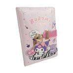 Kuromi Kilitli Hatıra Defteri A6 192 Sayfa 80 Gram 525-2023