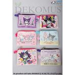 Kuromi Lisanslı Best Friends 2'li Para Çantası, Pembe, Unisex