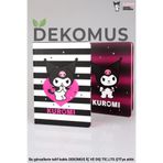 Kuromi Lisanslı Sert Kapak A5 Not Defteri, 80 Yaprak, Mor