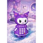 Kuromi Müzikli Oyuncak Telefon Mor