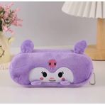 Kuromi Sanrio Sevimli Kedi Kalemlik Peluş Kalem Kutu Makyaj Çantası Düzenleyici