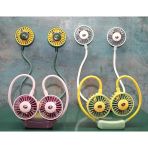 Kuromi Şarjlı El Fanı | 15x8 cm Taşınabilir Karakter Figürlü Mini Vantilatör