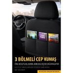Kurra Store Land Rover Hardtop 2.3 (Lr 88 Oplr 109 Op) (69 Hp) 1972 Alucar Serisi Uyumlu Kumaş Oto Koltuk Kılıfı Beyaz - Siyah - Beyaz