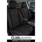 Kurra Store Mazda Lantis (CBA8P) 2.0i V6 24V (170 Hp) 1994 Trend Serisi Uyumlu Tay Tüyü Oto Koltuk Kılıfı Karbon Siyah