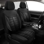 Kurra Store Mercedes-Benz 190 (W201) E 2.5-16 (204 Hp) 1988 Uyumlu Serisi Carbon Oto Koltuk Kılıfı Füme - Renkli