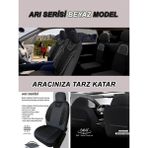 Kurra Store Nissan Blazer Uyumlu Arı Desen Oto Koltuk Araba Kılıfı Beyaz Model