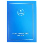 Kurs Denetleme Defteri Plastik Kapak 20X28 - 2 Adet