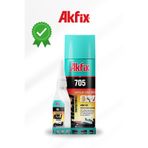 Kursan Yapı Akfix 705 Profesyonel Hızlı Yapıştırıcı Set - MDF, Ahşap, Metal Yüzeyler İçin 2 Parça (200ML+50GR)