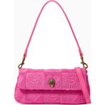 Kurt Geiger Pickle Terry Kumaş Kadın Omuz Çantası - Pembe