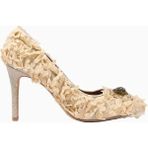 Kurt Geiger Pimlico 90 Court Heels Zarif Klasik Kadın Topuklu Ayakkabı - Kahverengi