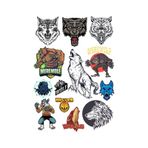 Kurt Sticker Set-1 13 Parça Telefon, Tablet, Defter, Laptop Sticker