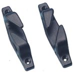 KURTAGIZI, PLASTIK, SIYAH, 120X14MM (CIFT)