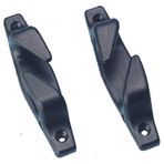 KURTAGIZI, PLASTIK, SIYAH, 150X18MM (CIFT)