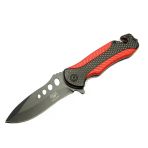 Kurtarma Çakısı Kırmızı 22 Cm Kemerlikli