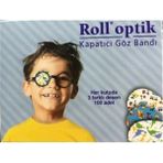 Kurtsan Roll Optik Göz Kapama Bandı 100 Adet Erkek Çocuk Roll Optik 100 Lük