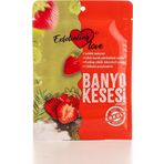 Kuru Cilt Çilek Kokulu Kese İnce %100 Viskoz