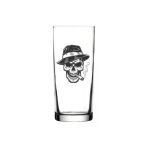 Kuru Kafa Baskılı Rakı Bardağı - Kuru Kafalı Rakı Bardağı