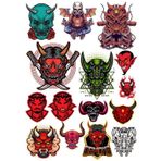 Kuru Kafa Şeytan Sticker Set 14 Parça Telefon, Tablet, Defter, Laptop Sticker