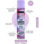 Kuru Şampuan Biotin Collagen 200 Ml - Ekstra Hacim - Mrfs