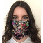 Kurukafa Skull Renkli Desenli Bandana Buff Maske PYTKBB00113