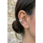 kurukafagift Sıkıştırmalı Deliksiz Earcuff Kıkırdak Küpe Deniz Yıldızı Figürlü