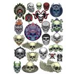 Kurukafalar Sticker Set 25 Parça Telefon, Tablet, Defter, Laptop Sticker