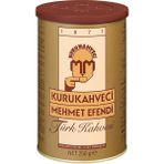 Kurukahveci Mehmet Efendi Türk Kahvesi 250 gr Sade Lezzetli Türkiye Menşeli Kafeinli Öğütülmüş Kahve - 1 Paket